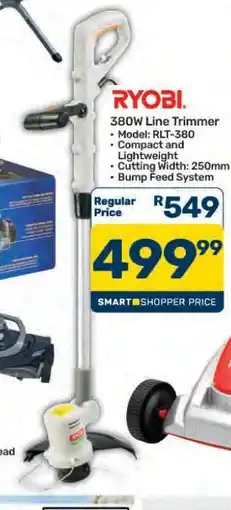 Pick n Pay Hypermarket RYOBI 380W Line Trimmer offer