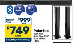 Pick n Pay Hypermarket Polartec Versatile Adaptive RMS Sound Bar offer