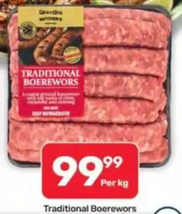 Pick n Pay Hypermarket Traditional Boerewors offer