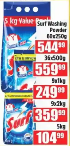 Devland Cash And Carry Surf Washing Powder offer