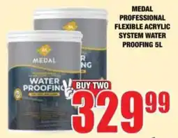 Boxer Build MEDAL PROFESSIONAL FLEXIBLE ACRYLIC SYSTEM WATER PROOFING offer