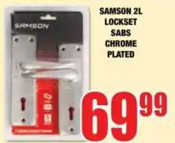 Boxer Build SAMSON 2L LOCKSET offer