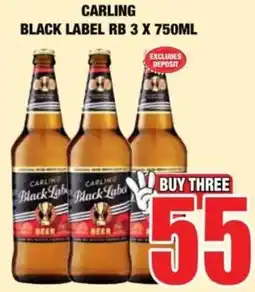 Boxer Liquors CARLING BLACK LABEL offer
