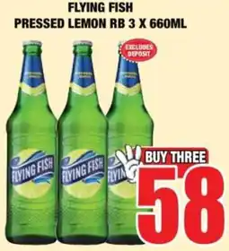 Boxer Liquors Flying Fish Pressed Lemon RB offer
