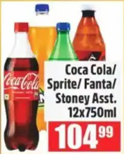 Devland Cash And Carry Coca Cola/ Sprite/ Fanta/ Stoney Assorted offer