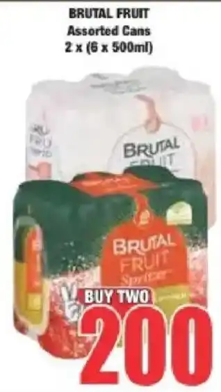 Boxer BRUTAL FRUIT Spritzer Assorted offer