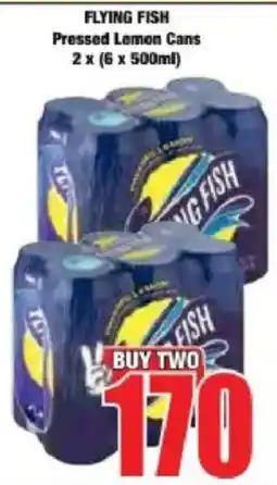 Boxer Flying Fish Pressed Lemon Cans offer