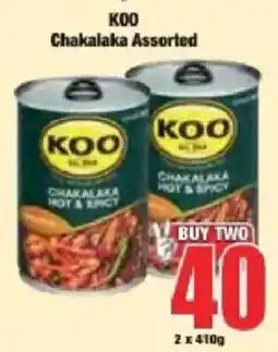 Boxer KOO Chakalaka Assorted offer