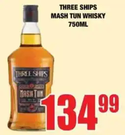 Boxer Liquors Three Ships Mash Tun Whisky offer