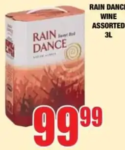 Boxer Liquors Rain Dance Wine Assorted offer