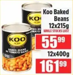Devland Cash And Carry Koo Baked Beans in Tomato Sauce offer