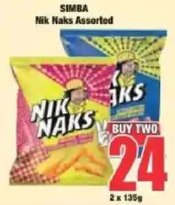Boxer SIMBA Nik Naks Assorted offer