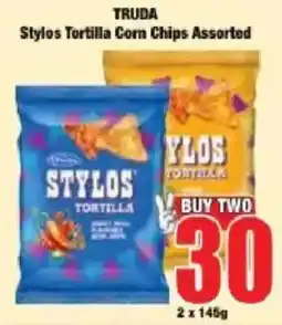 Boxer TRUDA Stylos Tortilla Corn Chips Assorted offer