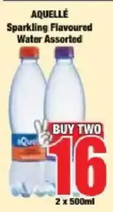 Boxer AQUELLE Sparkling Flavoured Water Assorted offer