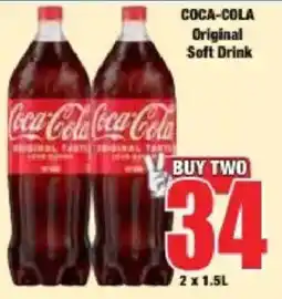 Boxer Coca-Cola Original Soft Drink offer
