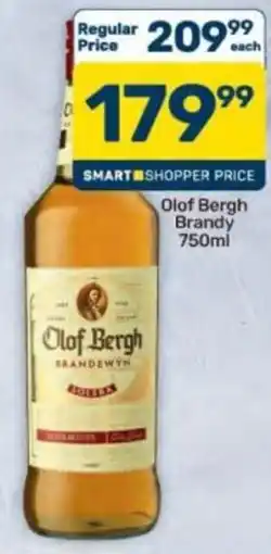 Pick n Pay Hypermarket Olof Bergh Brandy offer