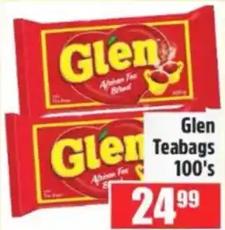 Devland Cash And Carry Glen Teabags 100's offer
