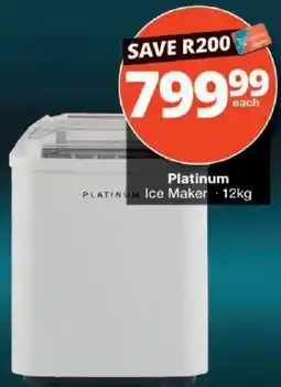 Checkers Platinum Ice Maker offer