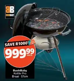 Checkers BushBaby Kettle Pro Braai offer