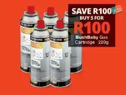 Checkers BushBaby Gas Cartridge offer