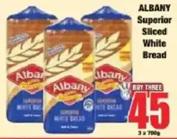 Boxer Albany Superior Sliced White Bread offer