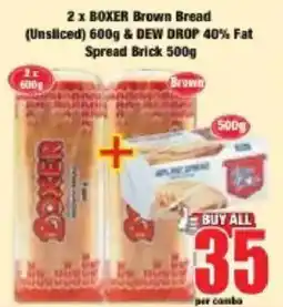Boxer BOXER Brown Bread & DEW DROP Spread Brick offer