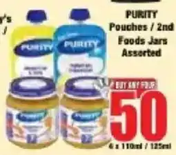 Boxer PURITY Pouches / 2nd Foods Jars Assorted offer