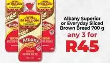 Food Lover's Market Albany - superior or everyday sliced brown bread 700 g offer