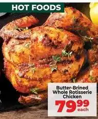 Food Lover's Market Whole rotisserie chicken offer