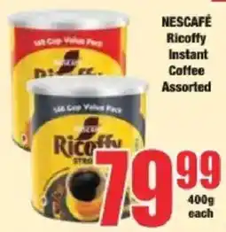 Boxer NESCAFÉ Ricoffy Instant Coffee Assorted offer