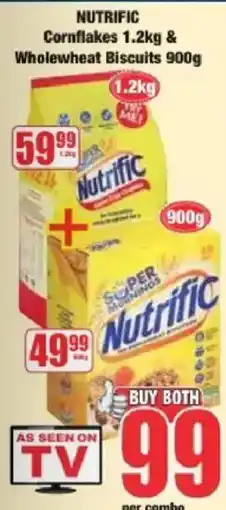 Boxer Nutrific Cornflakes & Wholewheat Biscuits offer