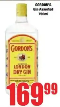 Boxer Gordon's Gin Assorted offer
