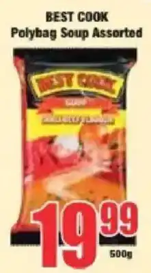 Boxer BEST COOK Polybag Soup Assorted offer