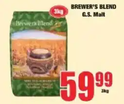Boxer Brewer's Blend G.S. Malt offer