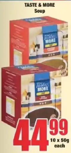 Boxer Taste & More Soup offer
