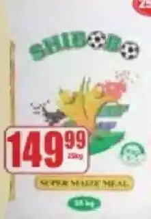 Boxer SHIBOR SUPER MAIZE MEAL offer
