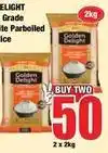 Boxer Golden delight - white parboiled rice offer