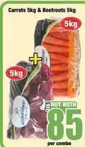 Boxer Carrots & beetroots offer