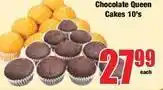 Boxer Chocolate queen cakes offer