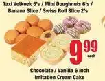 Boxer Mini - taxi vetkoek 6's / doughnuts 6's / banana slice / swiss roll slice 2's offer
