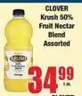 Boxer Krush - fruit nectar blend offer