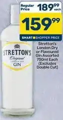 Pick n Pay Liquor Stretton's - london dry or flavoured gin assorted offer