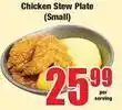 Boxer Chicken stew plate offer