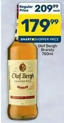 Pick n Pay Liquor Olof bergh - brandy offer