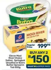 Pick n Pay Liquor Clover - mooi river salted butter offer