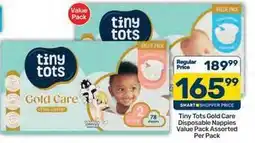 Pick n Pay Gold care disposable nappies offer