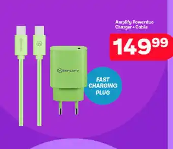 Amplify - powerduo charger + cable