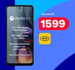 PEP Motorola - e15 offer