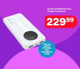 PEP 10 000mah fast charge powerbank offer
