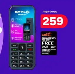 PEP Stylo - energy offer